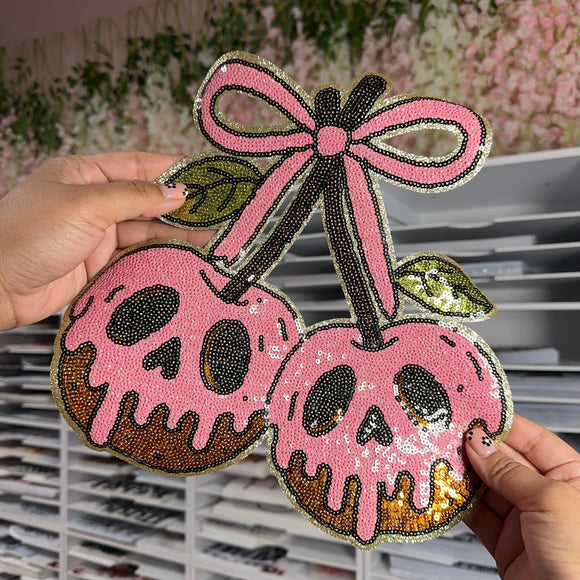 Drippin' Pumpkin -Iron On Patch