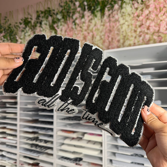 God is Good -Iron On Patch