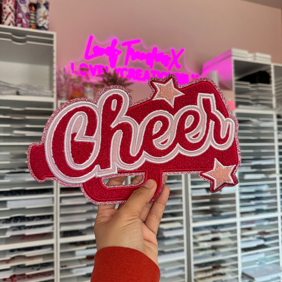 Cheer -Iron On Patch