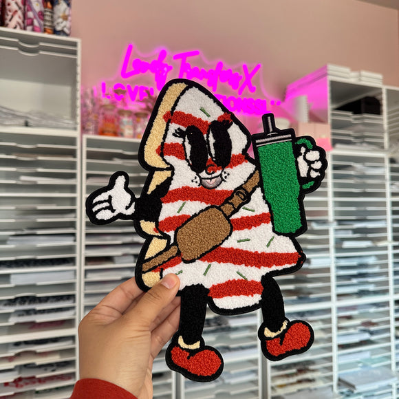 Xmas Snack - Iron On Patch