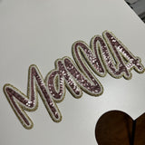 MAMA rose gold- Sequins Patch