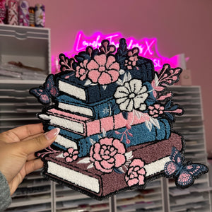 Book Lover -Iron On Patch