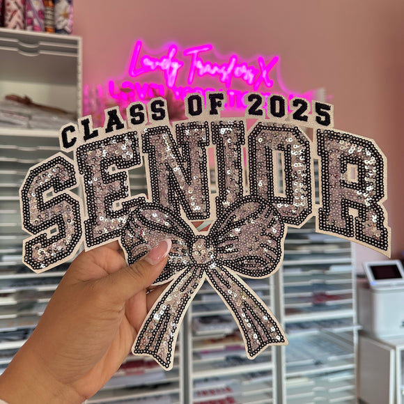 Senior -Iron On Patch