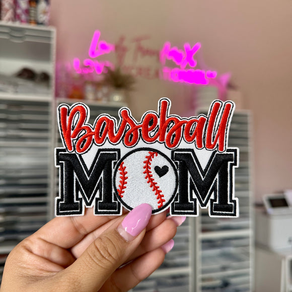 Baseball Mom- Patch