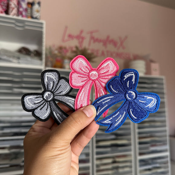 Cartoon Bows- Iron On Patch