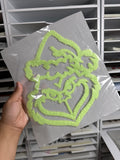 Green Man - FLUFFY Iron On Patch