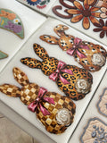 Brown Printed Bunnies