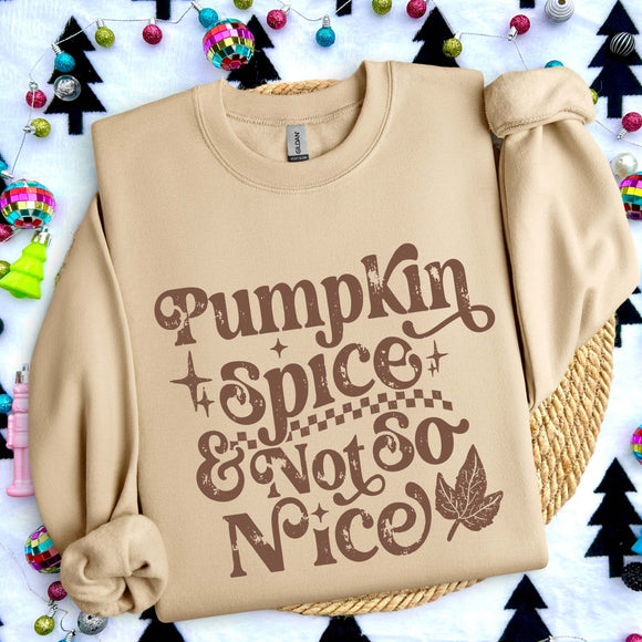 Not so Nice (brown ink)